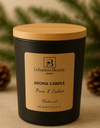 El Baraka Aroma Candle
Infused with warm resins and earthy woods for a grounding and spiritual ambiance that soothes the soul