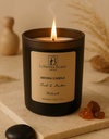 Oud & Amber Aroma Candle
Calming blend of Bergamot, Amber, and Musk in a clean-burning natural wax candle
