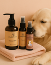 Organic Pet Grooming Kit
Natural Pet Shampoo and Stain Remover for a Fresh Coat · Deodorizes, Cleanses & Supports Healthy Skin