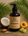 4 in 1 Pet Shampoo – Natural Relief for Itchy, Dry Skin
Vegan, sulfate-free formula with coconut and herbal oils to reduce shedding, soothe allergies, and nourish your pet’s coat